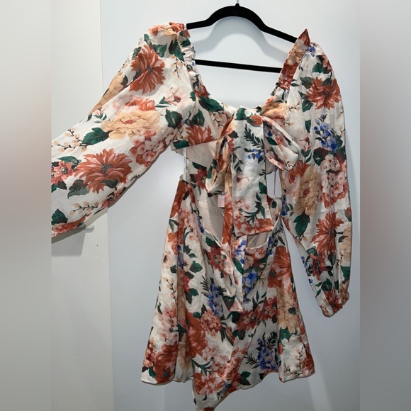 Sofia the Label GOLDIE CUT OUT MINI DRESS - Botanical - Picture 8 of 10